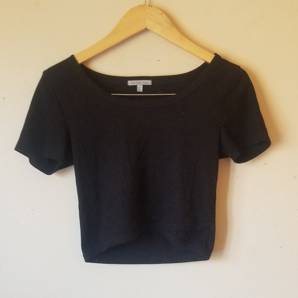 ☼CHARLOTTE ROUSE Crop Tee